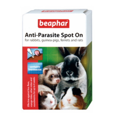 Anti-parasite Spot On 4 Tubes | Beaphar UK